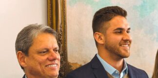 Prefeito Kauan Berto se reúne com Governador Tarcísio de Freitas para discutir avanços em Cajamar